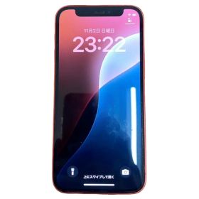 SIMフリー Apple iPhone 12 mini 64GB MGAE3J/A Softbank ○判定 レッド スマートフォン スマホ バッテリー最大容量73 【中古】 12510K457