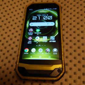 TORQUE スマートフォン 本体 イエローKYV41 おまけ付き