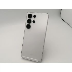 【中古】SAMSUNG 国内版 【SIMフリー】 Galaxy S25 Ultra チタニウムホワイトシルバー 12GB 256GB【広島本通】保証期間1ヶ月【ランクA】