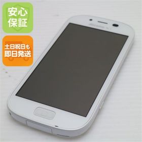 フジツウ(富士通)の新品同様 F-06F らくらくスマートフォン3 ホワイト M777(スマートフォン本体)