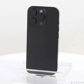 〔中古品〕 iPhone16 Pro 256GB ブラックチタニウム MYN03J／A SIMフリー【269】