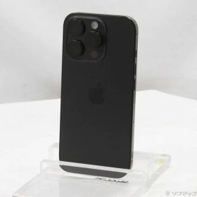 〔中古品〕 iPhone16 Pro 1TB ブラックチタニウム MYN83J／A SIMフリー【262】