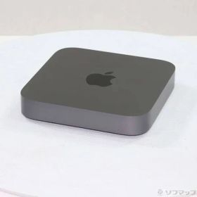 〔中古品〕 Mac mini Late-2018 MRTR2J／A Core_i3 3.6GHz 8GB SSD128GB スペースグレイ 〔10.15 Catalina〕【269】
