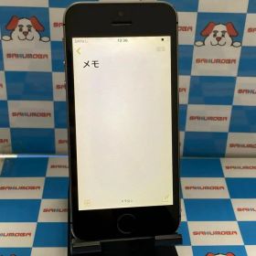 【中古】即日発送可iPhone5s 16GB スペースグレイ ME332J/A au 訳あり品