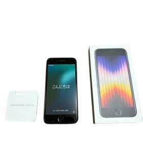 アイフォンSE Apple iPhone SE (第3世代) ブラック アップル