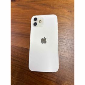 アップル(Apple)の最終値下げ/純正電池100%iPhone12 64GB ホワイト SIMフリー(スマートフォン本体)