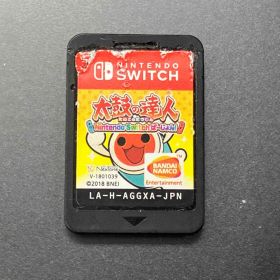 ニンテンドースイッチ 太鼓の達人 Nintendo Switchば~じょん! 【箱、取説無し】