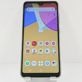 Galaxy A21 SC-42A ドコモ ホワイト 送料無料 本体 c12547 【中古】
