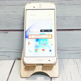 au AQUOS SERIE SHV34 ホワイト 本体 白ロム SIMロック解除済み SIMフリー C734451