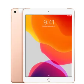 アップル(Apple)のiPad 第7世代 128GB 良品 SIMフリー Wi-Fi+Cellular ゴールド A2198 10.2インチ 2019年 iPad7 本体 タブレット アイパッド アップル apple【送料無料】 ipd7mtm1209(タブレット)
