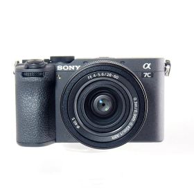 【中古】 (ソニー) SONY α7C II + 28-60kit (ILCE-7CM2L)【中古カメラ デジタル一眼】 ランク：AB