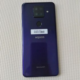 SHARP AQUOS sence4 plus パープル 本体 ケース セット