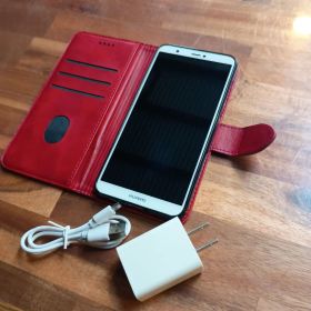 HUAWEI nova lite2 ケース付 充電器 USB コード付き