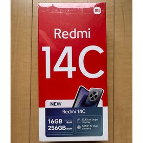 シャオミ(Xiaomi)のRedmi REDMI 14C 256GB スターリーブルー(スマートフォン本体)
