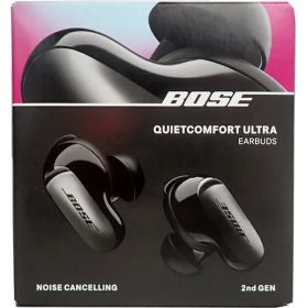 【BOSE】【未使用品】ボーズ『Bose QuietComfort Ultra Earbuds ブラック』QC ULTRA EB 2nd BLK 完全ワイヤレスイヤホン 1週間保証【中古】