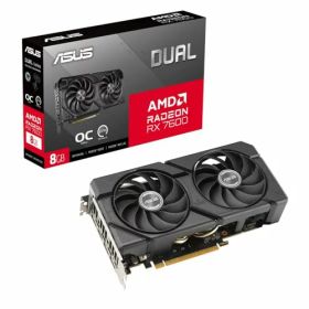 ASUS Dual Radeon RX 7600 EVO OC Edition 8GB GDDR6 ビデオカード/DUAL-RX7600-O8G-EVO 国内正規代理店品