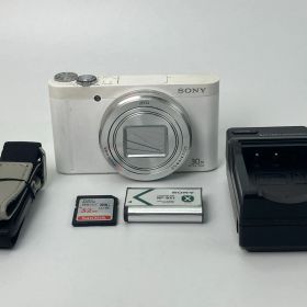 【返品保証・動作確認済】SONY Cyber-shot DSC-WX500 ホワイト コンパクトデジタルカメラ