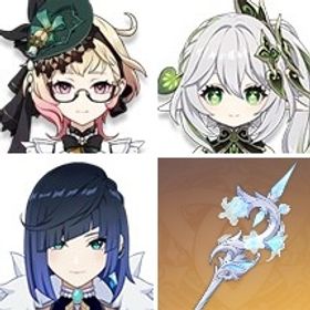 即対応|ルミドゥースの挽歌+ティナリ+刻晴+エミリエ1凸+夜蘭+ナヒーダ+夢見月瑞希|引退垢 | 原神のアカウントデータ、RMTの販売・買取一覧