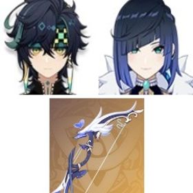 夜蘭4凸+ディルック+ジン1凸+キィニチ+モナ+アモスの弓+刻晴+夢見月瑞希+七七+天空の脊+ルミド | 原神のアカウントデータ、RMTの販売・買取一覧