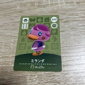 ミランダ amiiboカード あつ森 どうぶつの森
