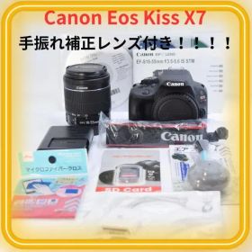 ✨初心者お勧め✨Canon eos kiss X7 手ぶれ補正レンズ付き♪❤