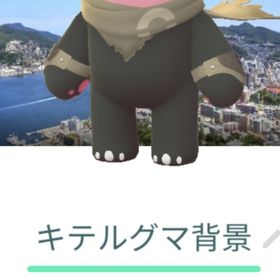 キテルグマ マント 長崎背景 トレード XL 背景無し500円 XL XXL | ポケモンGOのアカウントデータ、RMTの販売・買取一覧
