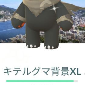 色違いキテルグマ マント XL 長崎背景トレード | ポケモンGOのアカウントデータ、RMTの販売・買取一覧