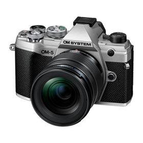 オリンパス カメラ ミラーレス一眼カメラ OM SYSTEM OM-5 12-45 F4.0 PRO レンズキット シルバー OLYMPUS
