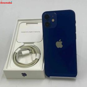 【中古】iPhone12 mini 64GB ブルー MGAP3J/A Apple版SIMフリー 訳あり品