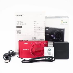 SONY Cyber-shot デジタルカメラ DSC-WX300 レッド