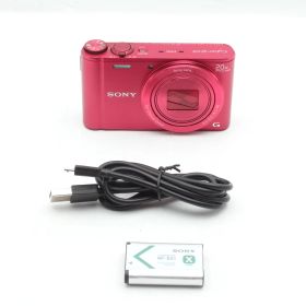 【美品】SONY ソニー コンパクトデジタルカメラ Cyber-Shot レッド DSC-WX300