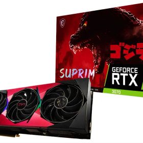 [限定]MSI RTX 3070 SUPRIM ゴジラGODZILLA