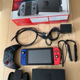 Nintendo Switch 赤/青 本体 充実の付属品