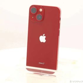 〔中古品〕 iPhone13 mini 256GB プロダクトレッド MLJM3J／A SIMフリー【258】