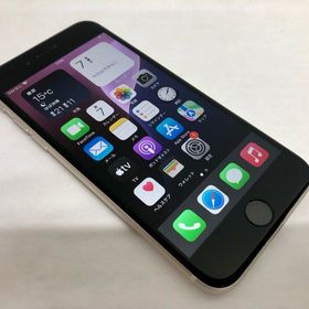 【金モバ】★美品★simフリー★iPhoneSE3 64GB★スターライト★バッテリー87％★