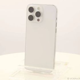〔中古品〕 iPhone15 Pro Max 256GB ホワイトチタニウム MU6Q3J／A SIMフリー【269】