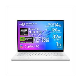 ASUS ノートPC ROG Zephyrus G14 GA403WM-AI9R5060W[14型 | QWXGA+ | Ryzen AI 9 | 32GB | 1TB | Windows 11 Home | プラチナホワイト]