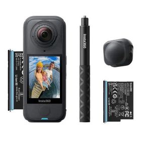 Insta 360 インスタ360 Insta360 X4 Air Starter Bundle グラファイトブラック CINSAAFA-SE03(2662843)