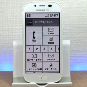 JA711 ワンセグdocomo らくらくスマホ本体 F-06F