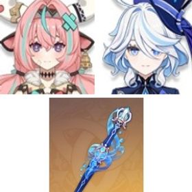 即対応|夢見月瑞希+ティナリ+凛流の監視者+フリーナ1凸+ヴァレサ+静水流転の輝き+ディルック | 原神のアカウントデータ、RMTの販売・買取一覧