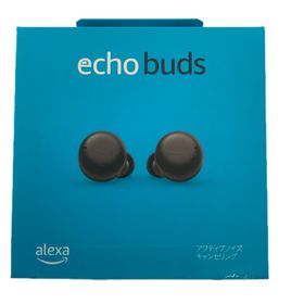 アマゾン(Amazon)の未開封 Amazon Echo Buds ブラック(ヘッドフォン/イヤフォン)