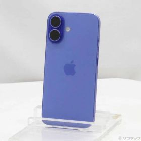 〔中古品〕 iPhone16 128GB ウルトラマリン MYDU3J／A SIMフリー【262】