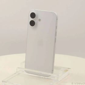 〔中古品〕 iPhone16 128GB ホワイト MYDR3J／A SIMフリー【258】