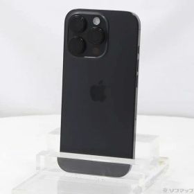 〔中古品〕 iPhone16 Pro 128GB ブラックチタニウム MYMV3J／A SIMフリー【198】