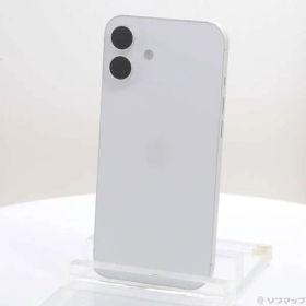 〔中古品〕 iPhone16 Plus 256GB ホワイト MXVH3J／A SIMフリー【198】