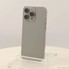 〔中古品〕 iPhone16 Pro Max 256GB ナチュラルチタニウム MYWK3J／A SIMフリー【377】