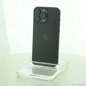 〔中古品〕 iPhone16 Pro Max 256GB ブラックチタニウム MYWG3J／A SIMフリー【269】