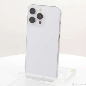 〔中古品〕 iPhone16 Pro Max 256GB ホワイトチタニウム MYWH3J／A SIMフリー【295】