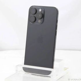 〔中古品〕 iPhone16 Pro Max 1TB ブラックチタニウム MYWQ3J／A SIMフリー【377】