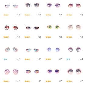 【ダブリスト/顔パ NO.3】目/アイ | ピグパ(ピグパーティ)のアイテム、RMTの販売・買取一覧